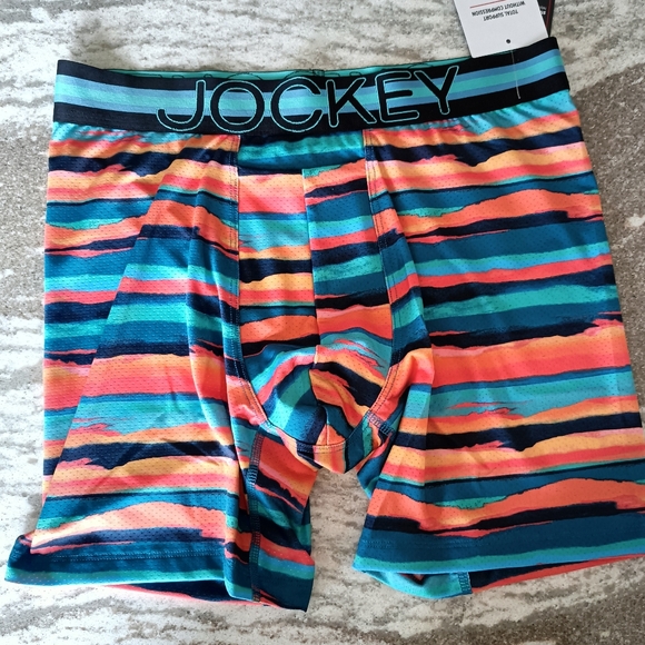 🆕 Jockey Sport Men's Stability Pouch Boxer Brief Underwear Size Medium - Picture 2 of 3